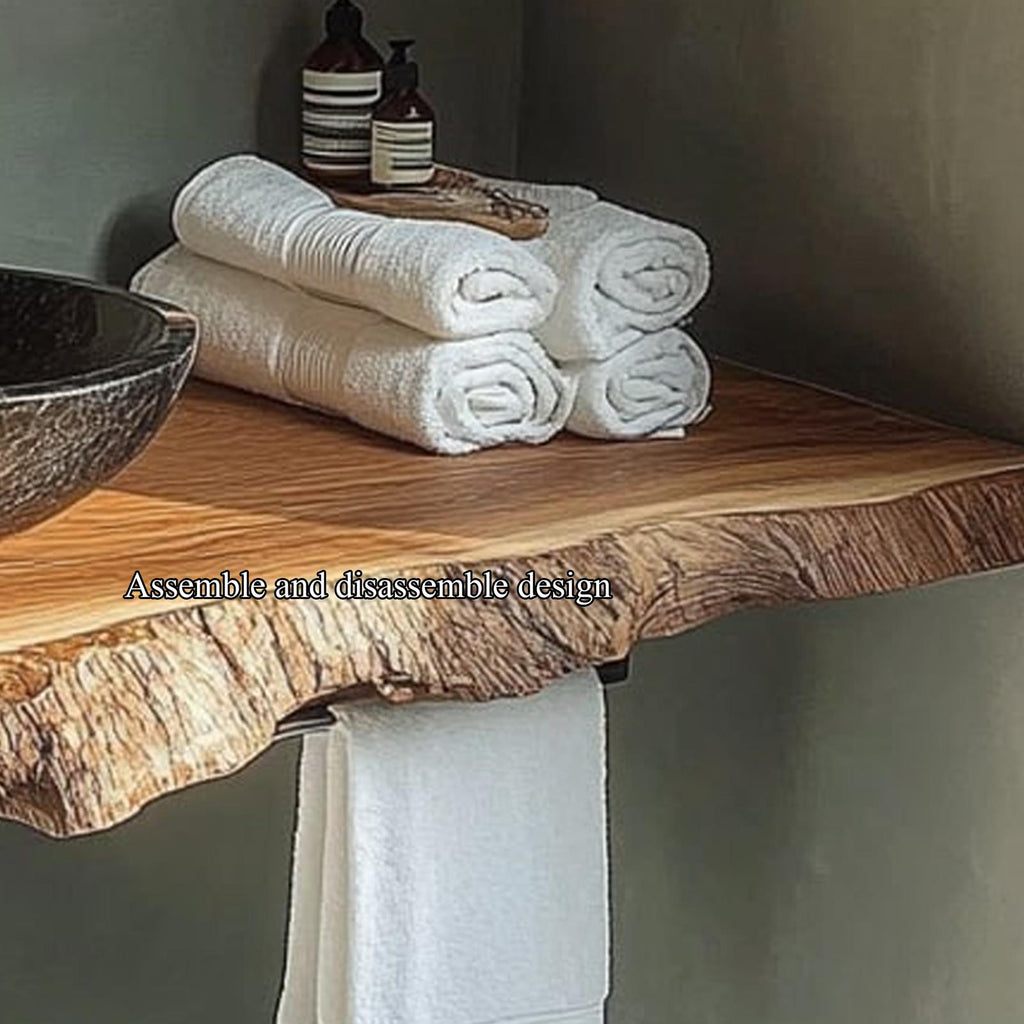 Rustic Minimalist Washstand Bathroom