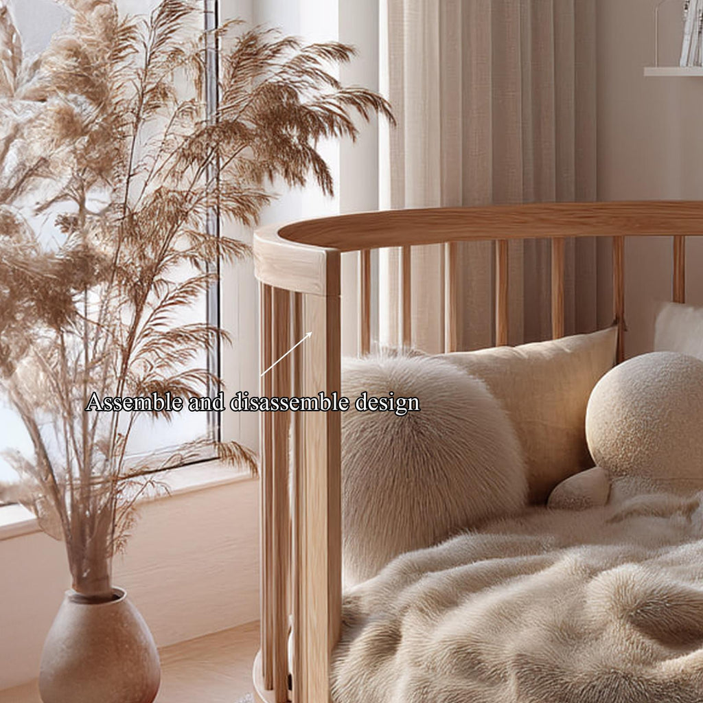 Scandinavian Round Daybed Kids Room Nursery