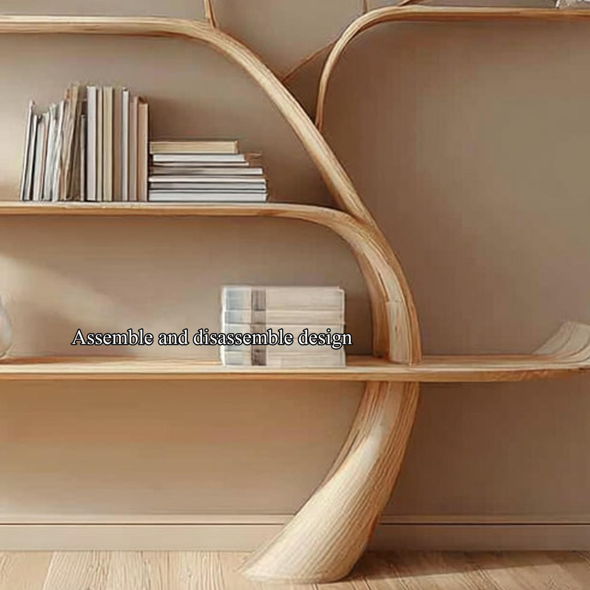 Mid Century Tree Bookshelf Modern Living Bedroom