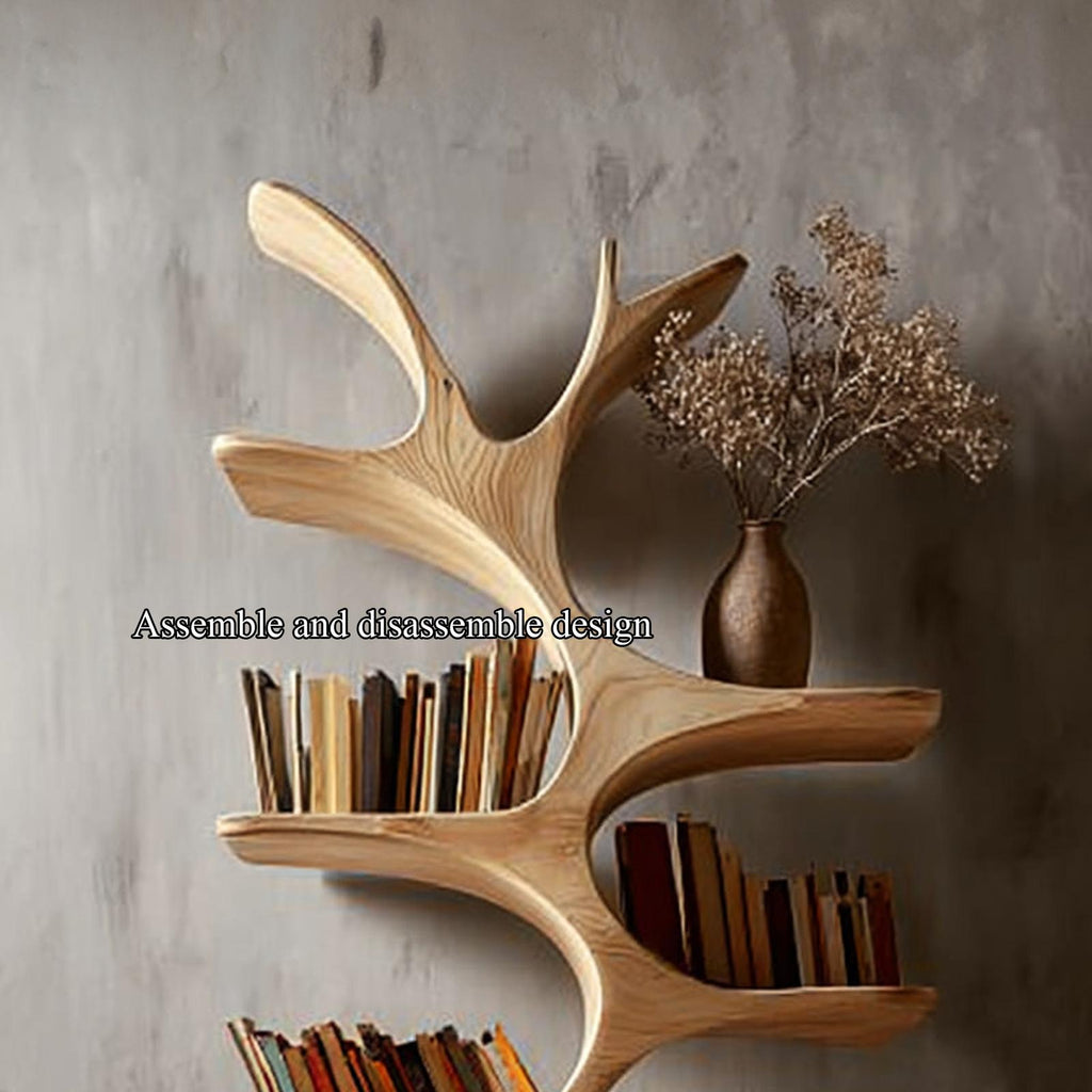 Midcentury Tree Bookcase Home Office