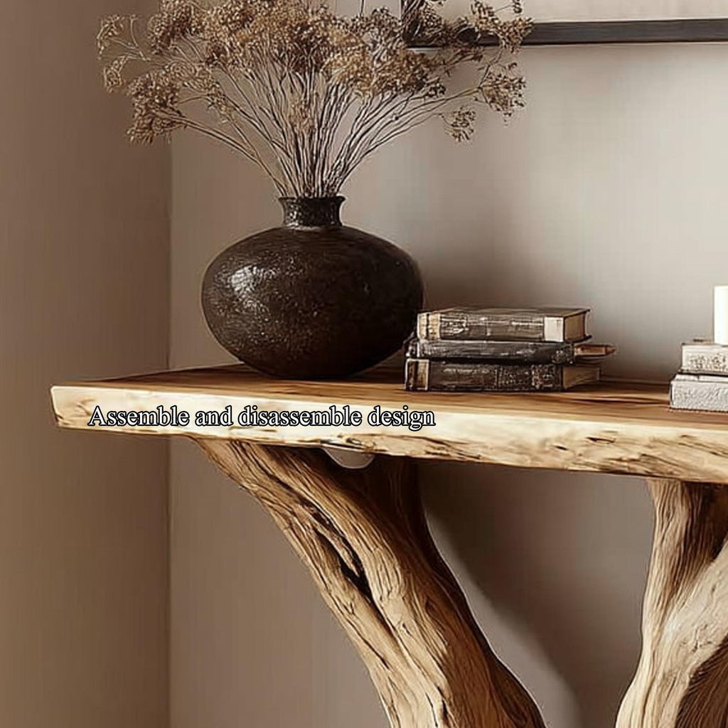 Rustic Console Table Accent Living Room