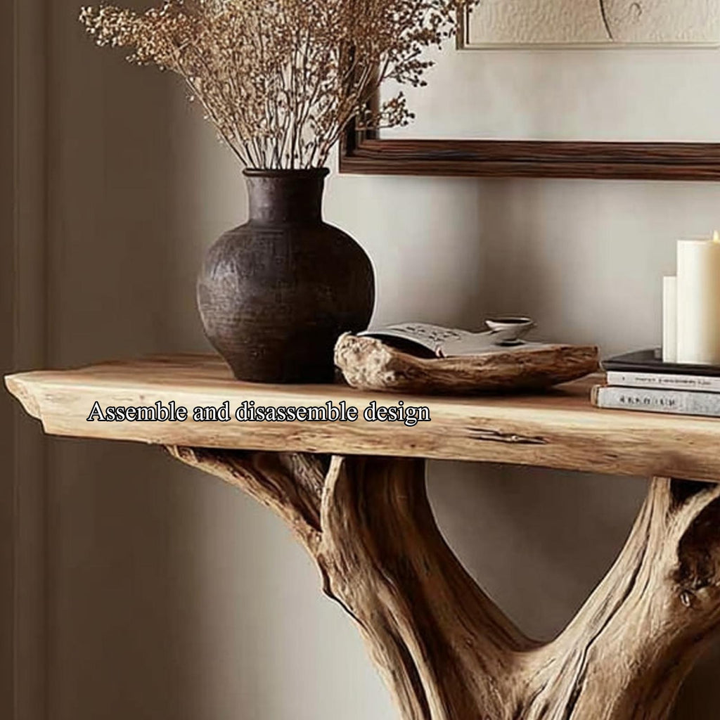 Rustic Console Table Accent Entryway Or Living Room