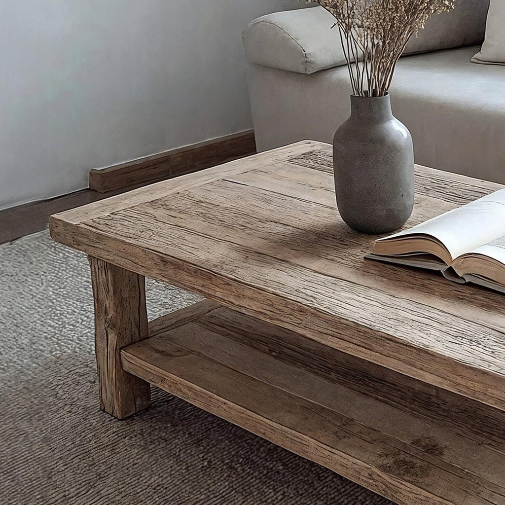 Rustic Driftwood Coffee Table
