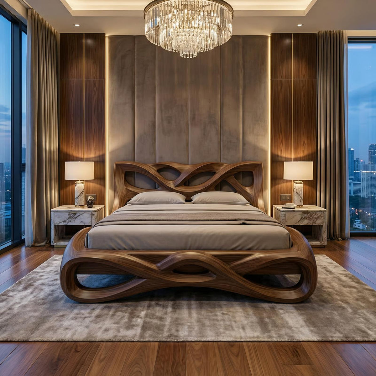 Rustic Decorative Bedroom Bed For Bedroom And Personal Space