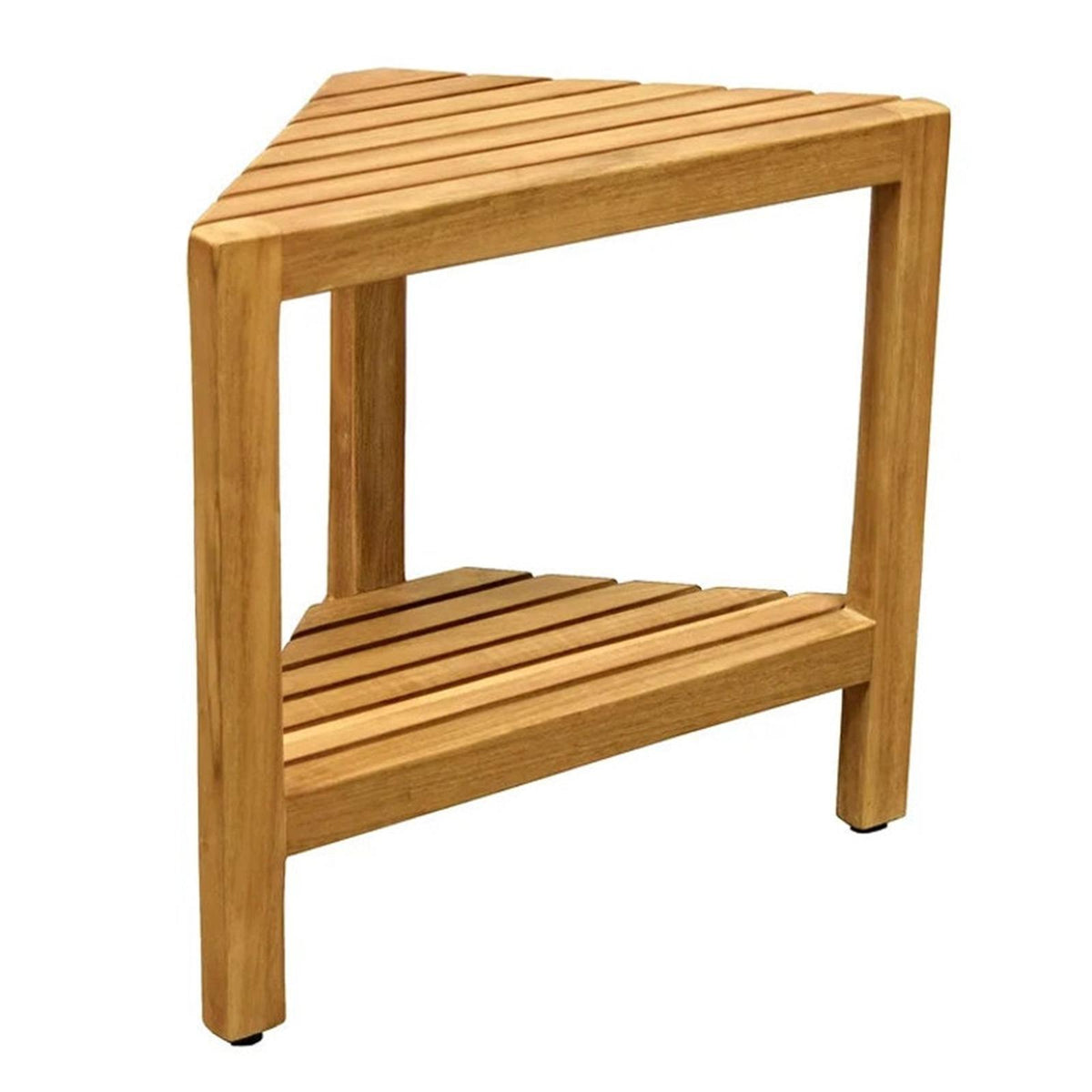 Wood Shower Bench Shower Stool With Shelf