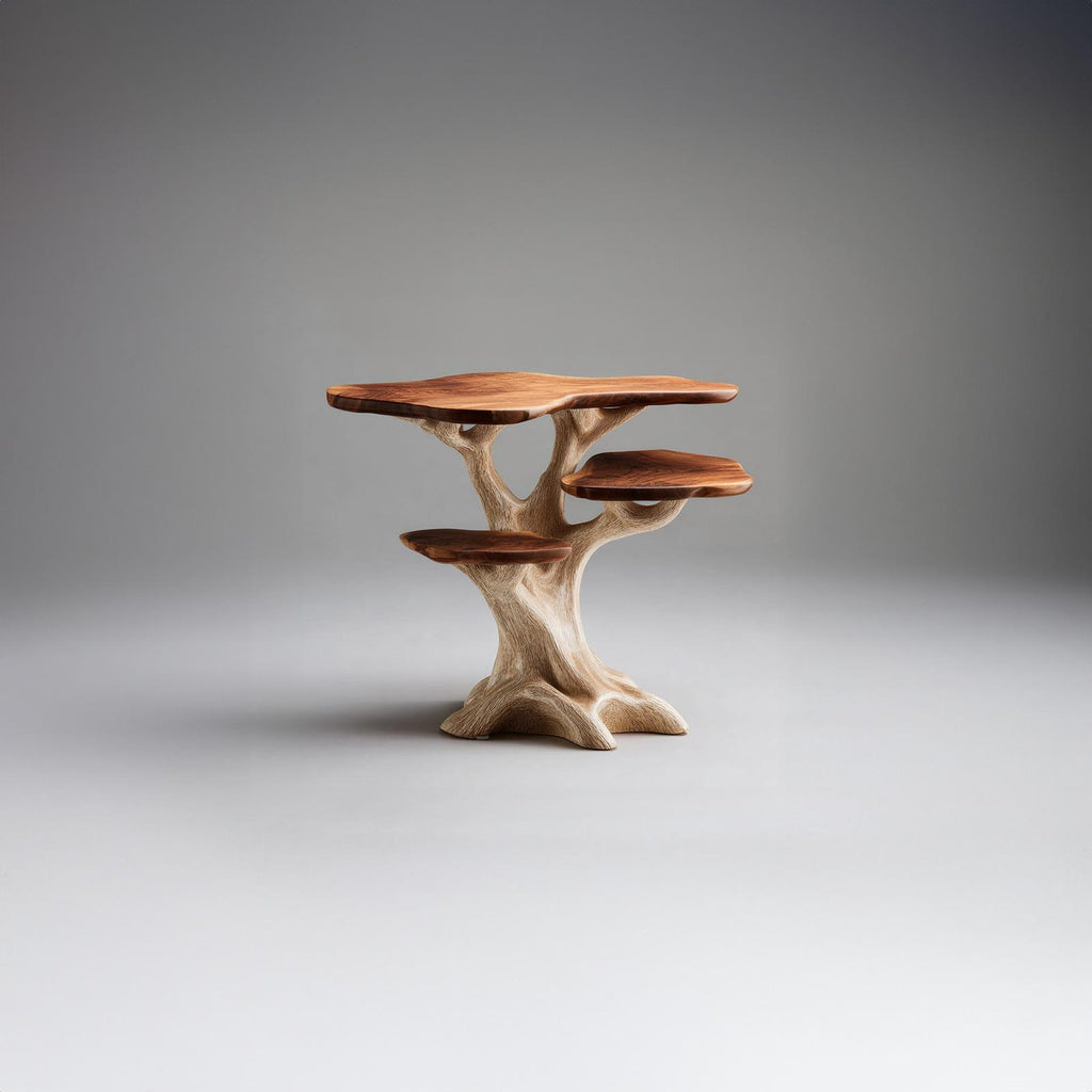 Rustic Artistic Bedside Table Bedroom Furniture