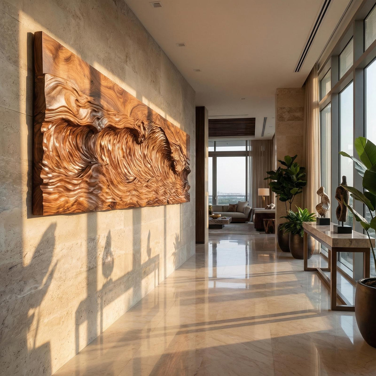 Rustic Wood Relief Wall Decor Living Room And Bedroom