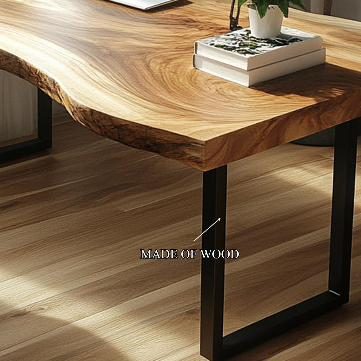Natural Contemporary Office Desk Home Office And Study Room
