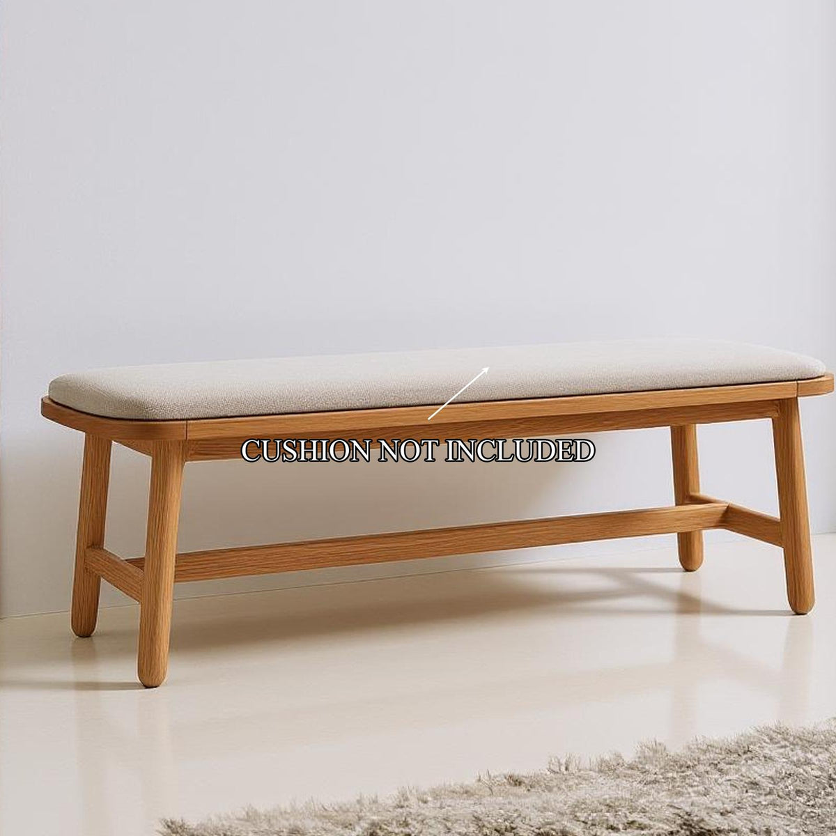 Mid Century Bench Bedroom Accent Furniture