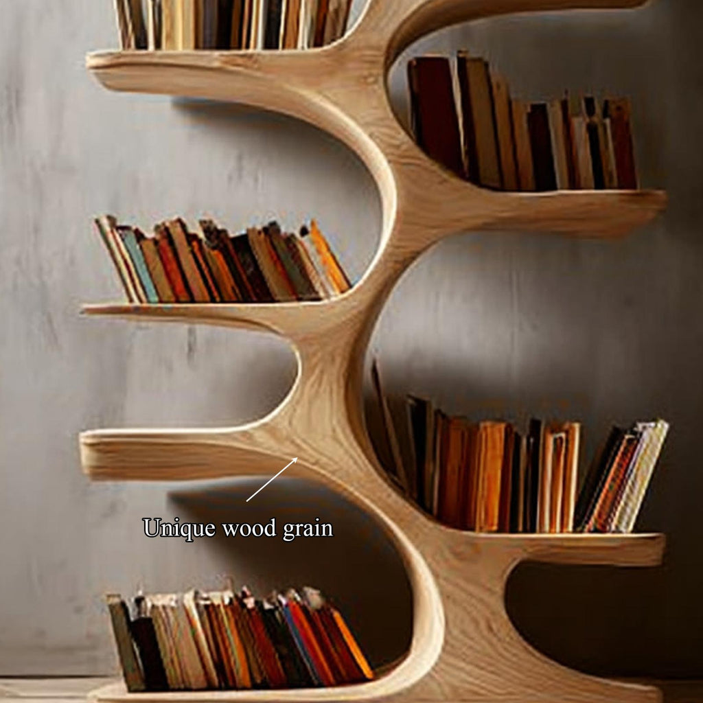 Midcentury Tree Bookcase Home Office