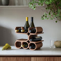 Mid Century Wine Holder For Kitchen Table Display