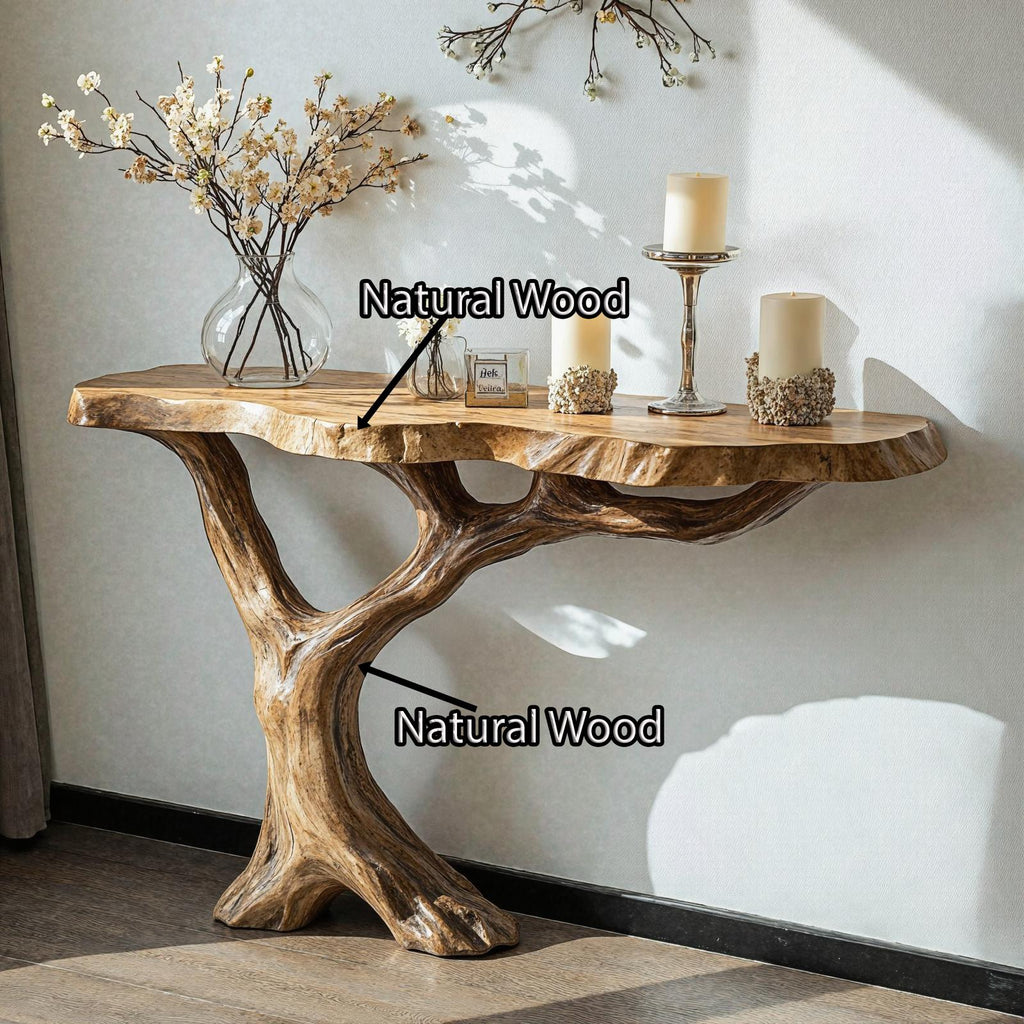 Farmhouse Console Table For Cozy Hallway Decor