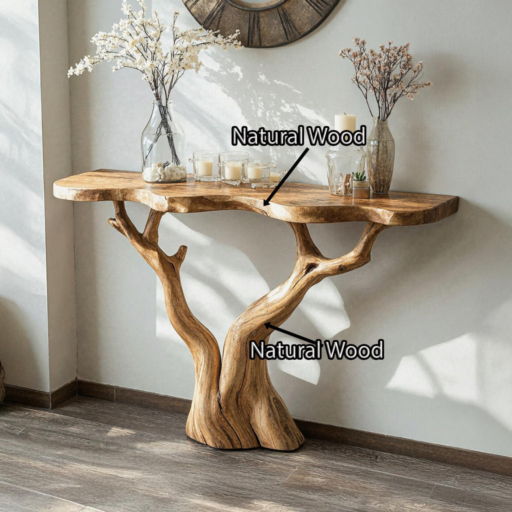Rustic Farmhouse Console Table For Vintage Homes
