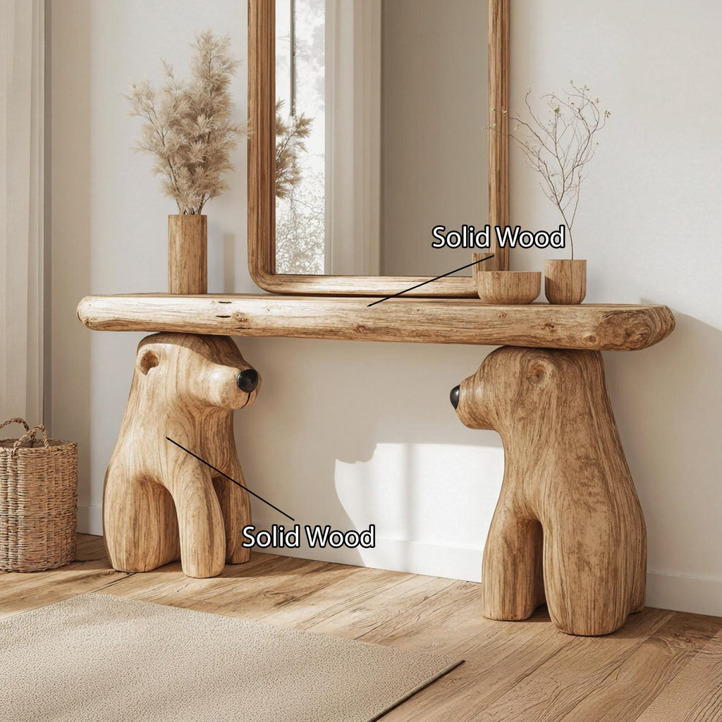 Farmhouse Living Edge Console Table