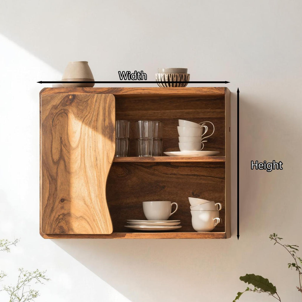 Mid Century Wooden Kitchen Cabinet For Furniture Decor