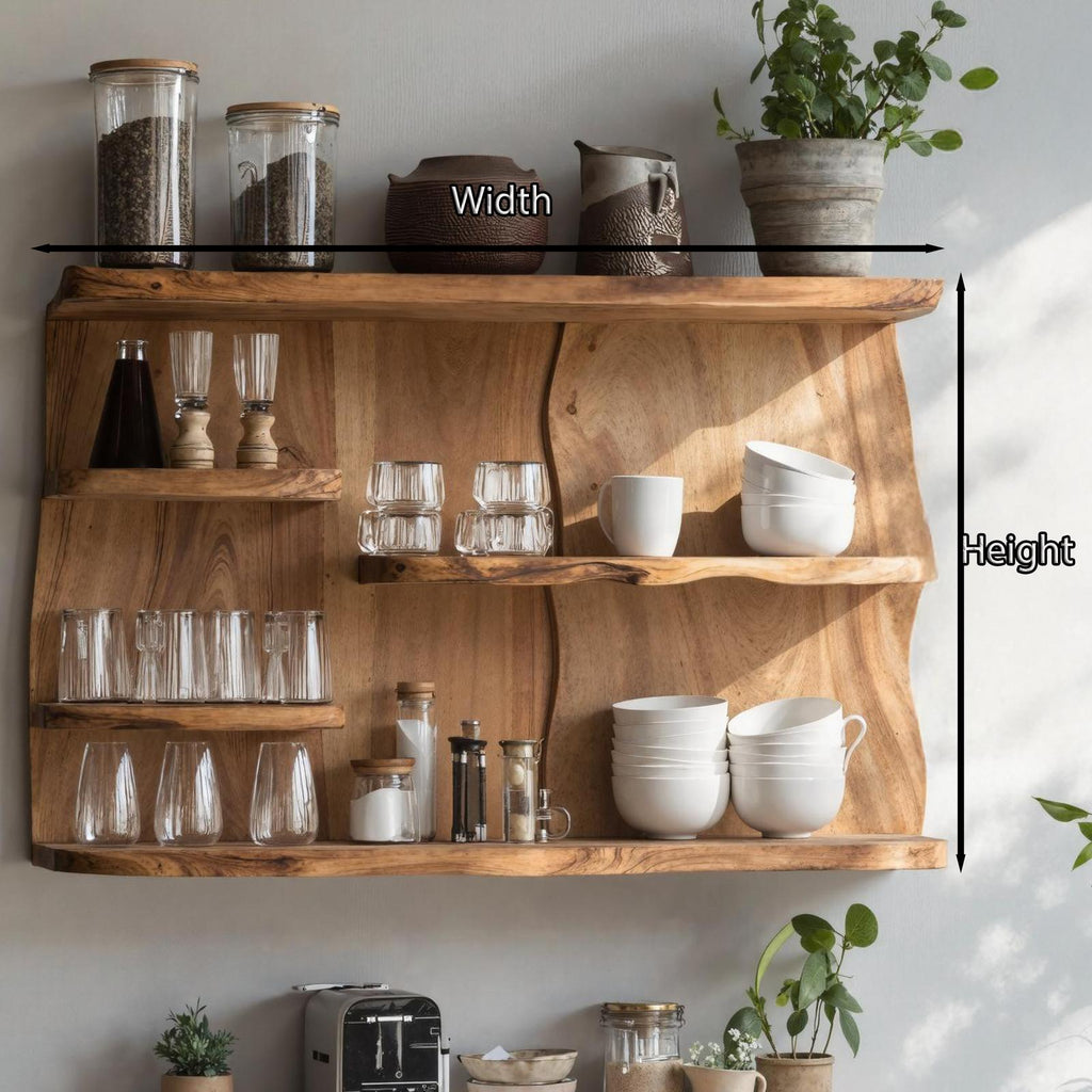 Farmhouse Wooden Kitchen Cabinet For Furniture Decor