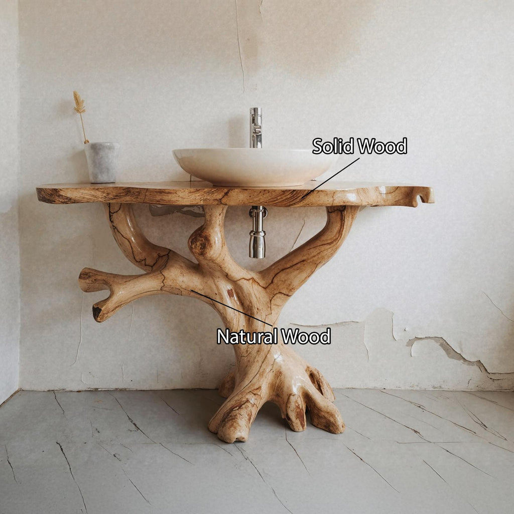 Handcrafted Bathroom Vanity SILDTBRV008