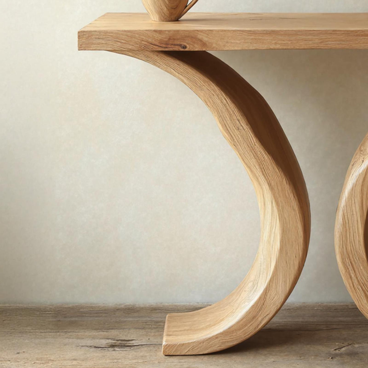 Narrow Floating Edge Console Table Side Table SILDTCS129