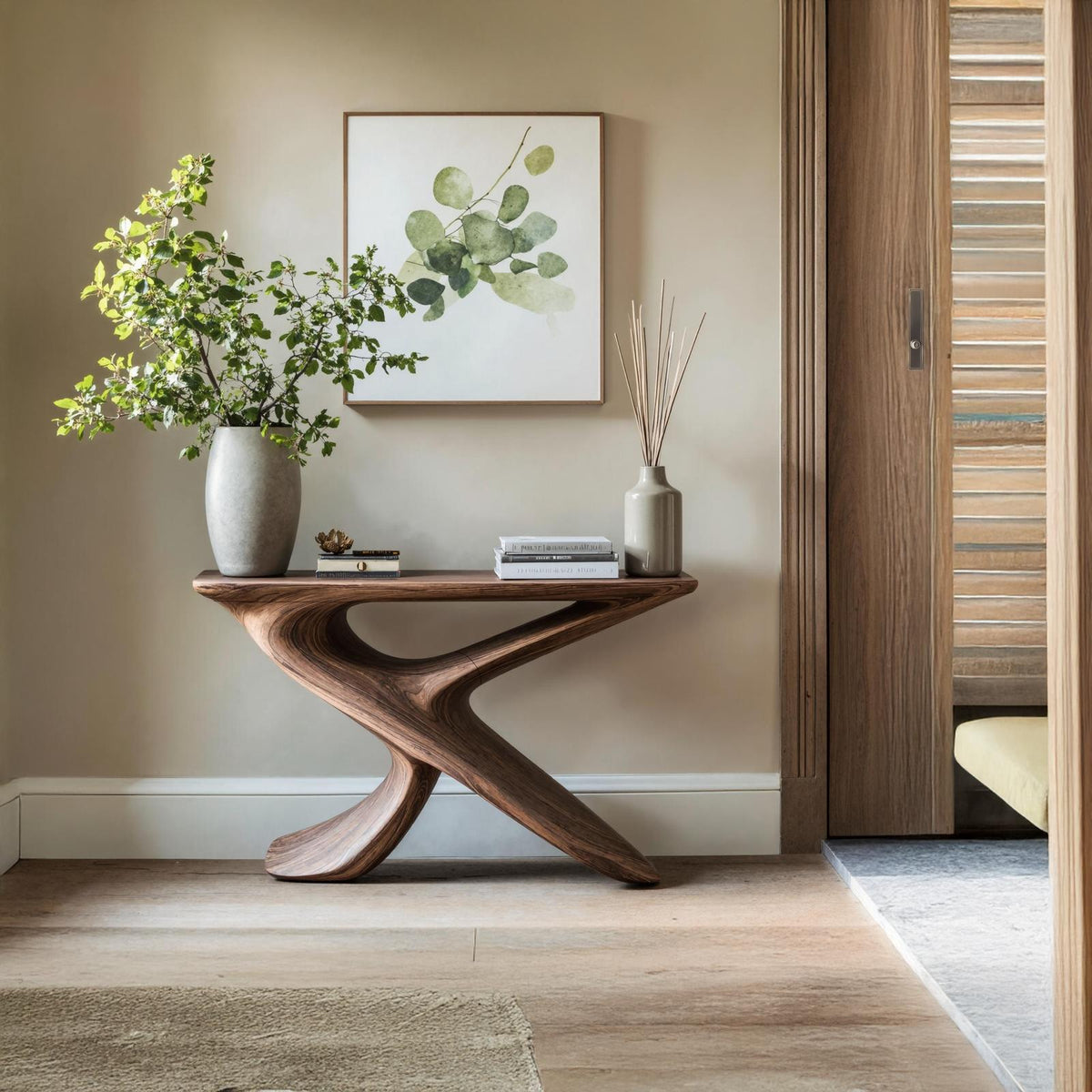 Handcrafted Entryway Table Furniture Decor