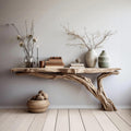 Wood Console Table Rustic Entry Table Home Decor SILDTCS097