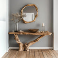 Wood Entry Console Table SILDTCS027
