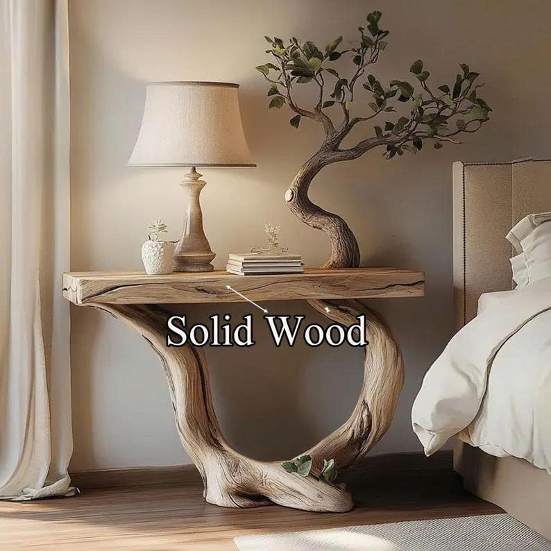 Unique Console Table Custom Size Office Decor Housewarming Gift