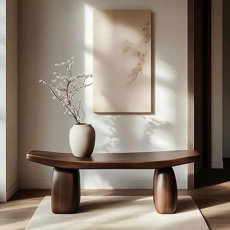 Handmade Wood Chair Rustic Vintage Design Decor Home Gifts