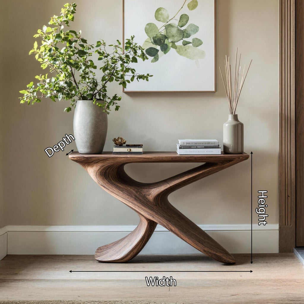Handcrafted Entryway Table Furniture Decor
