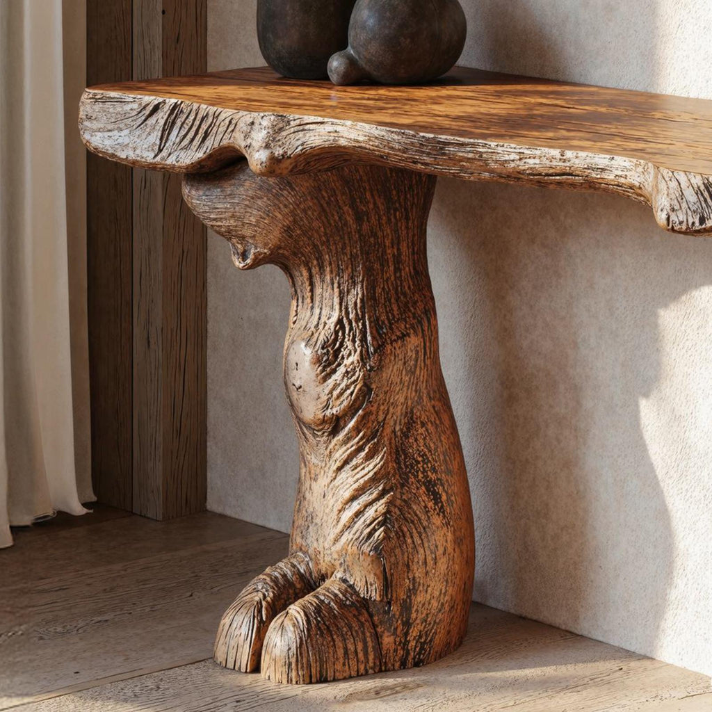 Rustic Console Table Farmhouse Decor