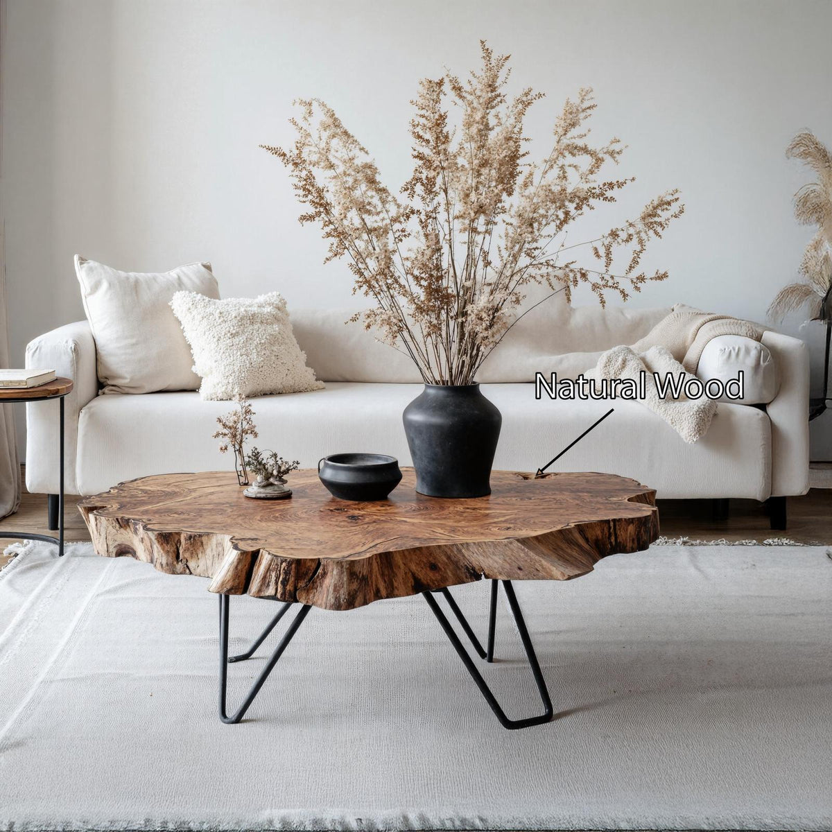 Handcrafted Coffee Table For Unique Living Room