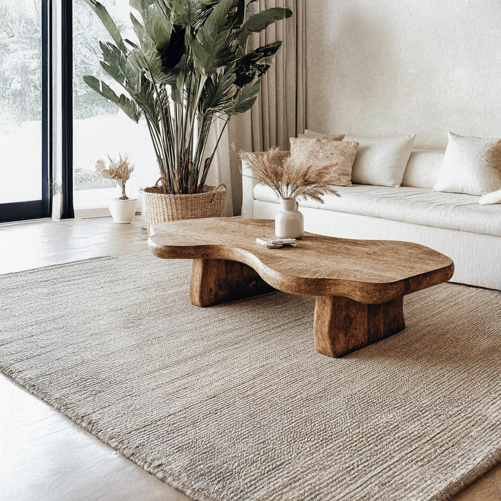 Solid Wood Coffee Table For Elegant Living Rooms