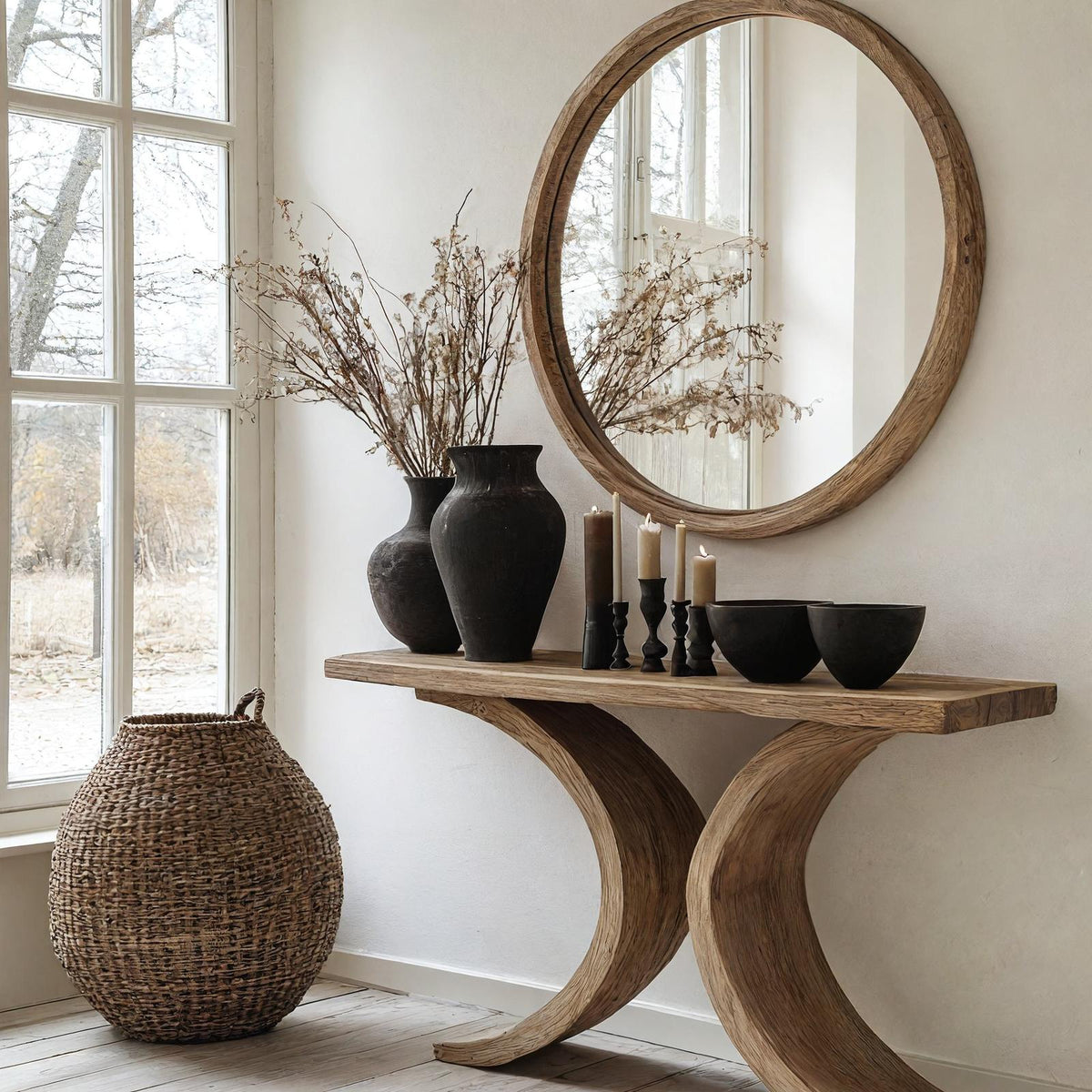 Living Edge Console Table Modern SILDTCS064