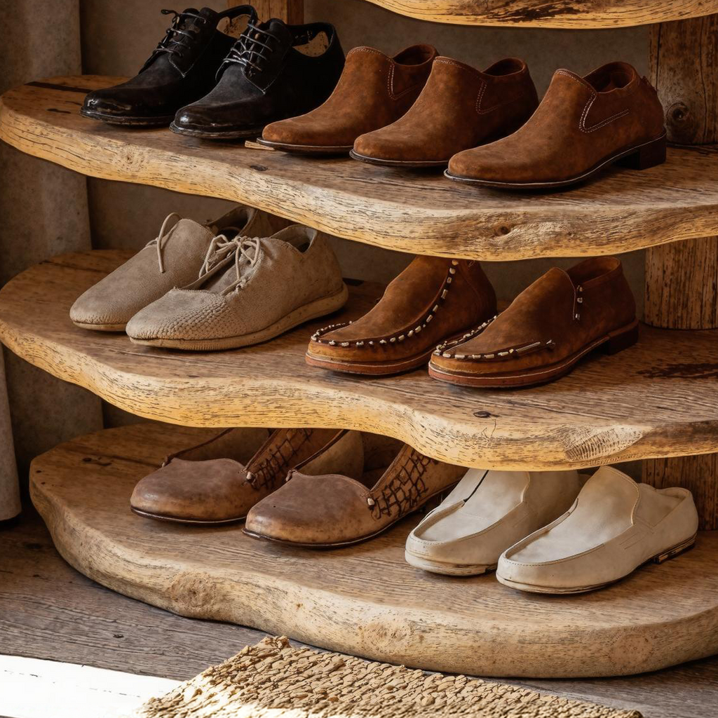 Traditional Wooden Shoe Bench For Home & Office