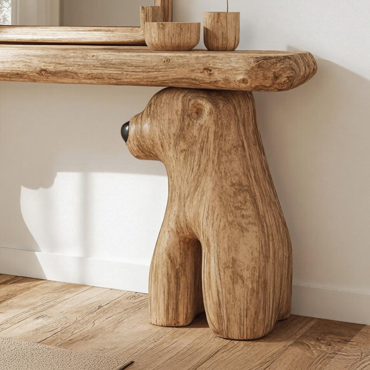 Farmhouse Living Edge Console Table