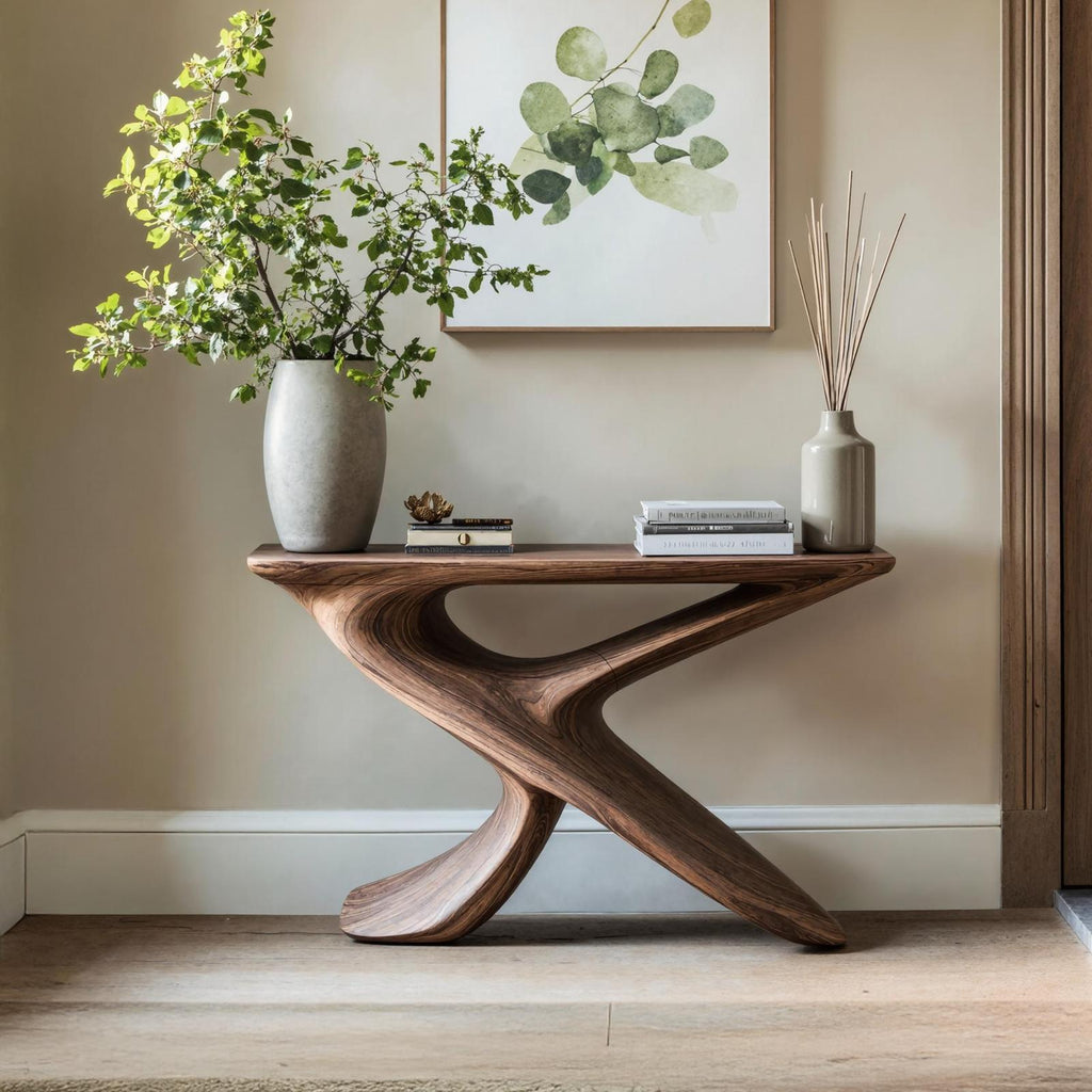 Handcrafted Entryway Table Furniture Decor