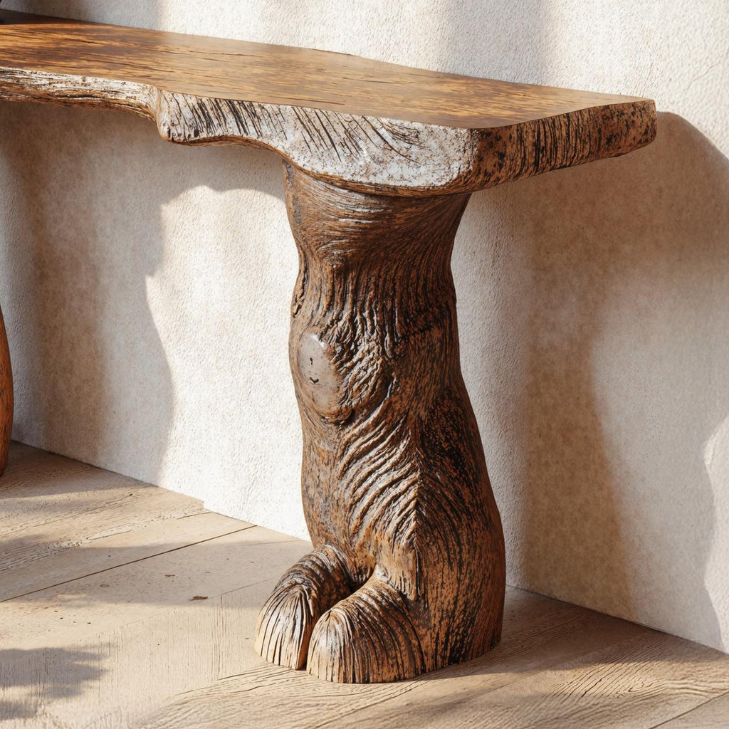 Rustic Console Table Farmhouse Decor