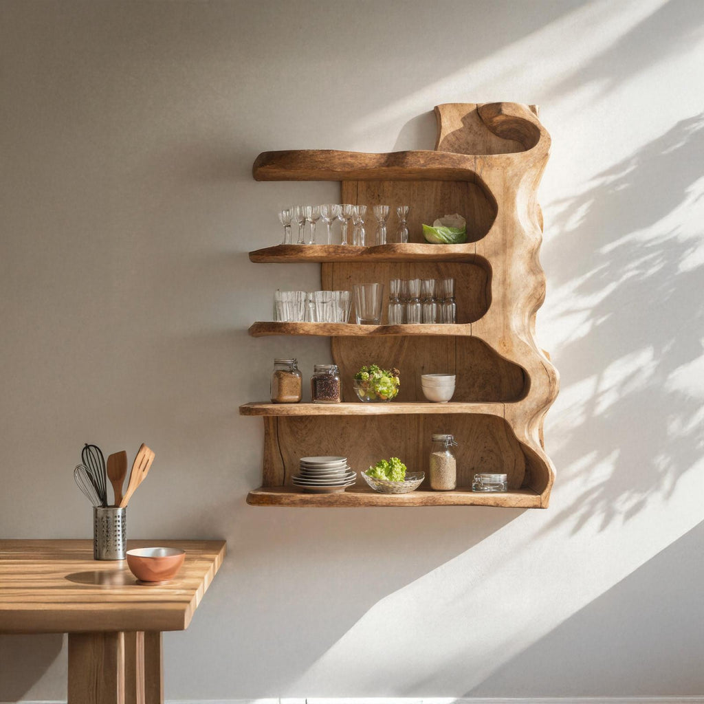 Vintage Solid Wood Kitchen Storage For Kitchen Design