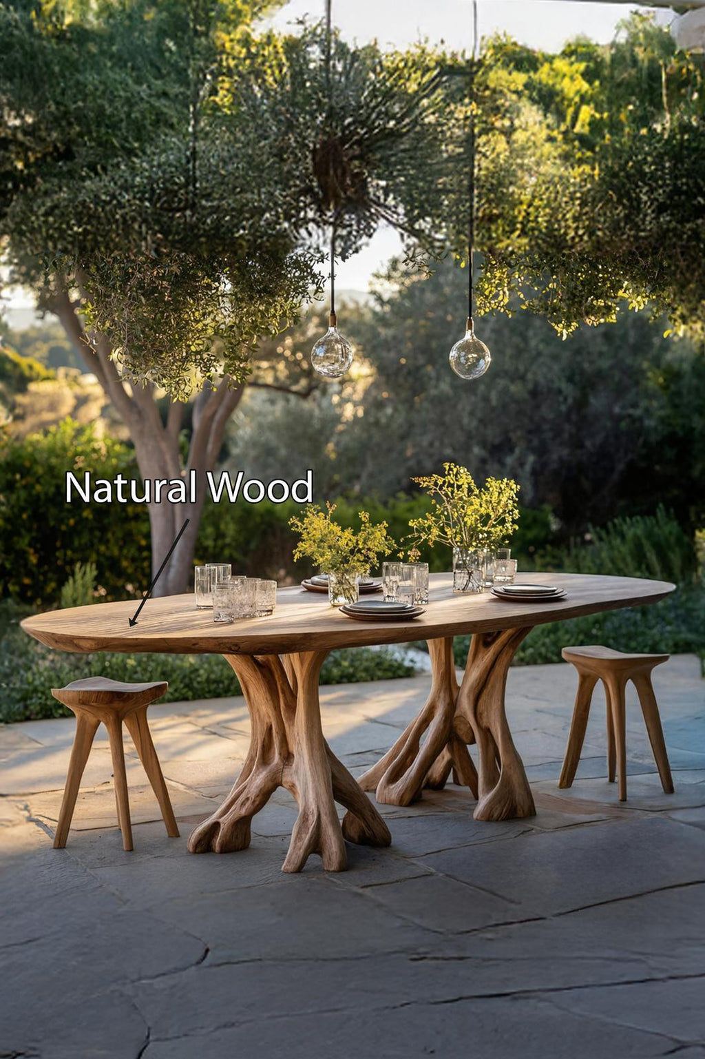 Spry Interior Rustic Solid Wood Dining Table, Handcrafted Square Kitchen Table for Cozy Dining Corner, Small Farmhouse Furniture, SILDTTNDN005
