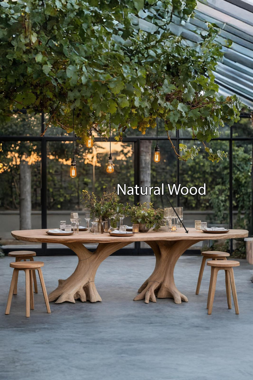 Mid-Century Wood Dining Table, Small Square Kitchen Table for Cozy Dining Nook & Apartment, Handcrafted Furniture