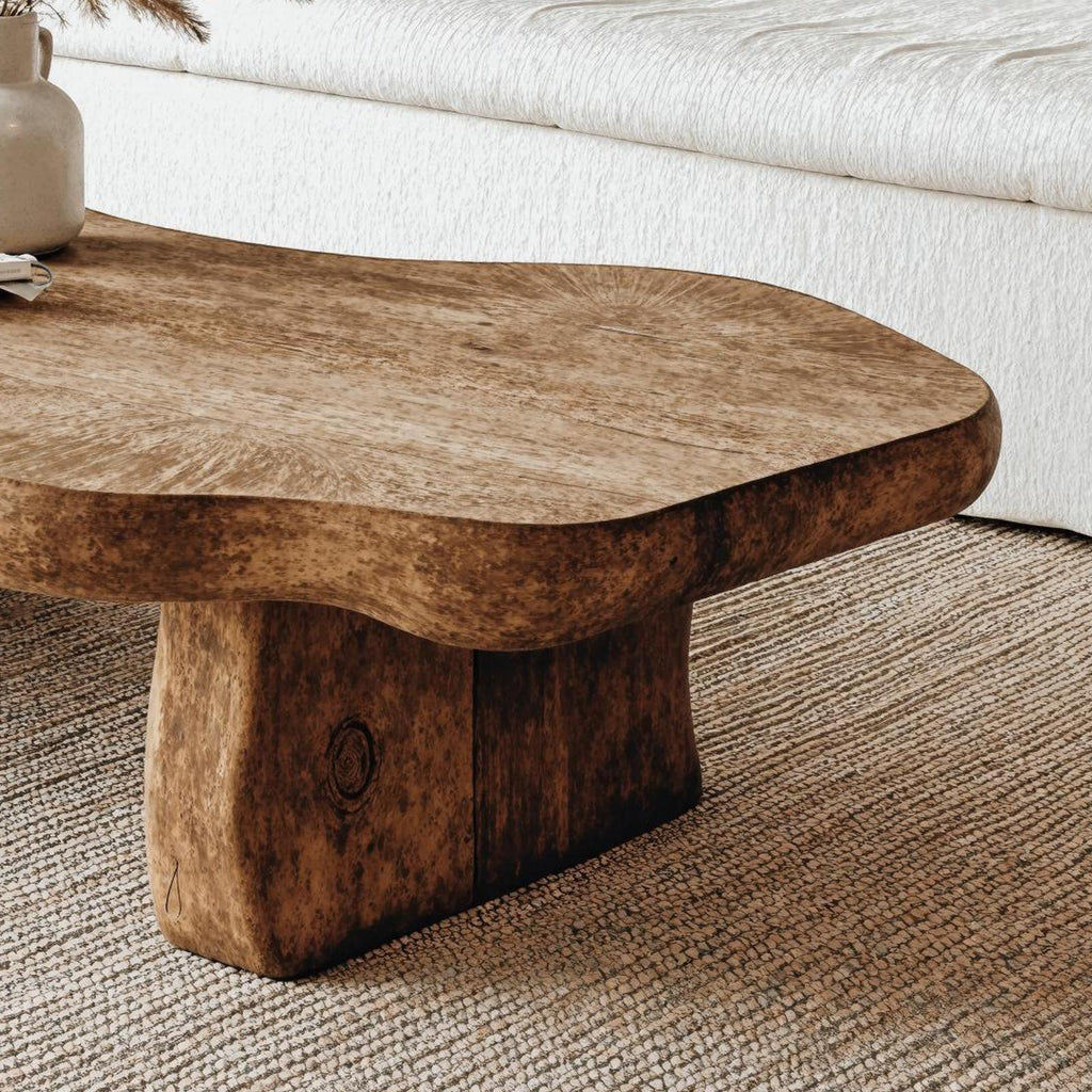 Solid Wood Coffee Table For Elegant Living Rooms