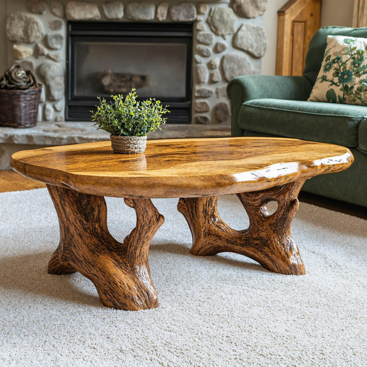 Wooden Coffee Table For Living Room Home