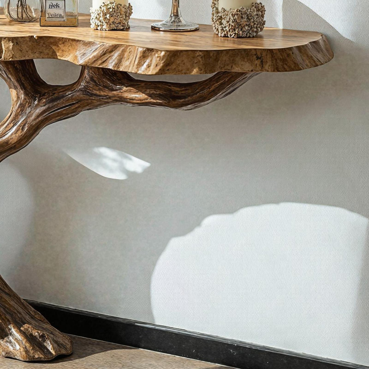 Farmhouse Console Table For Cozy Hallway Decor
