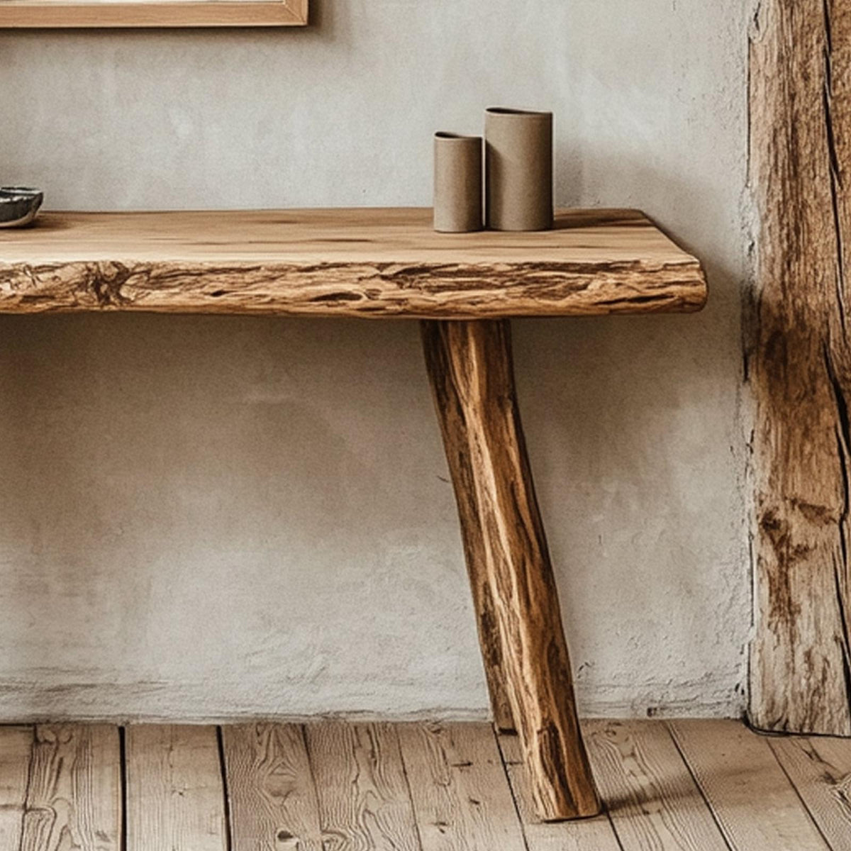 Rustic Console Table Entryway SILDTCS041