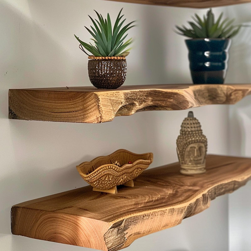 Corner Wall Shelf Long Floating Shelf SINLFL039