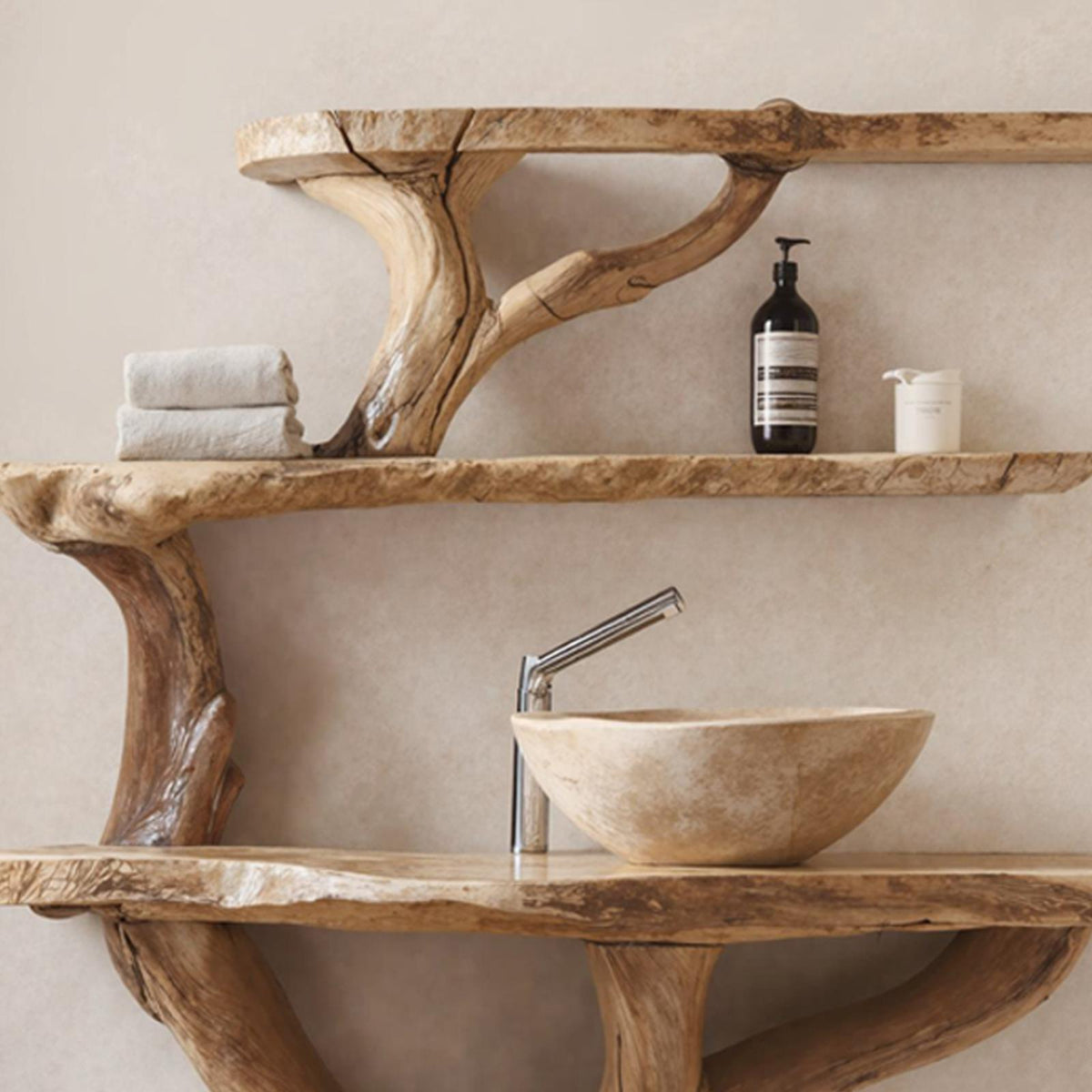Live Edge Vanity Bathroom SILDTBRV009