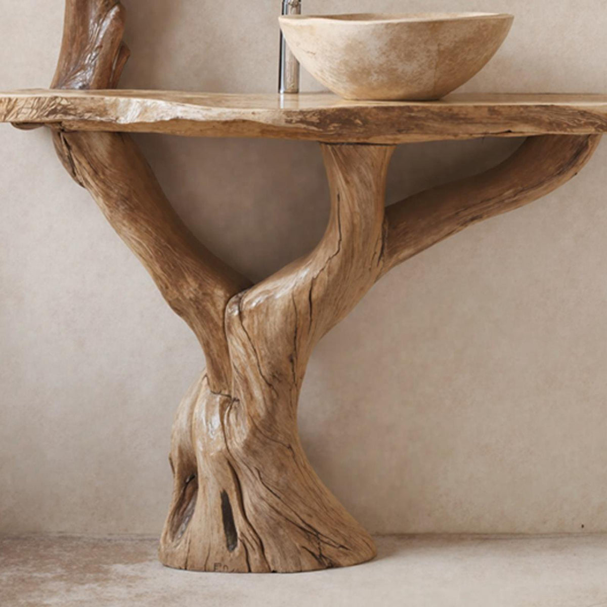 Live Edge Vanity Bathroom SILDTBRV009