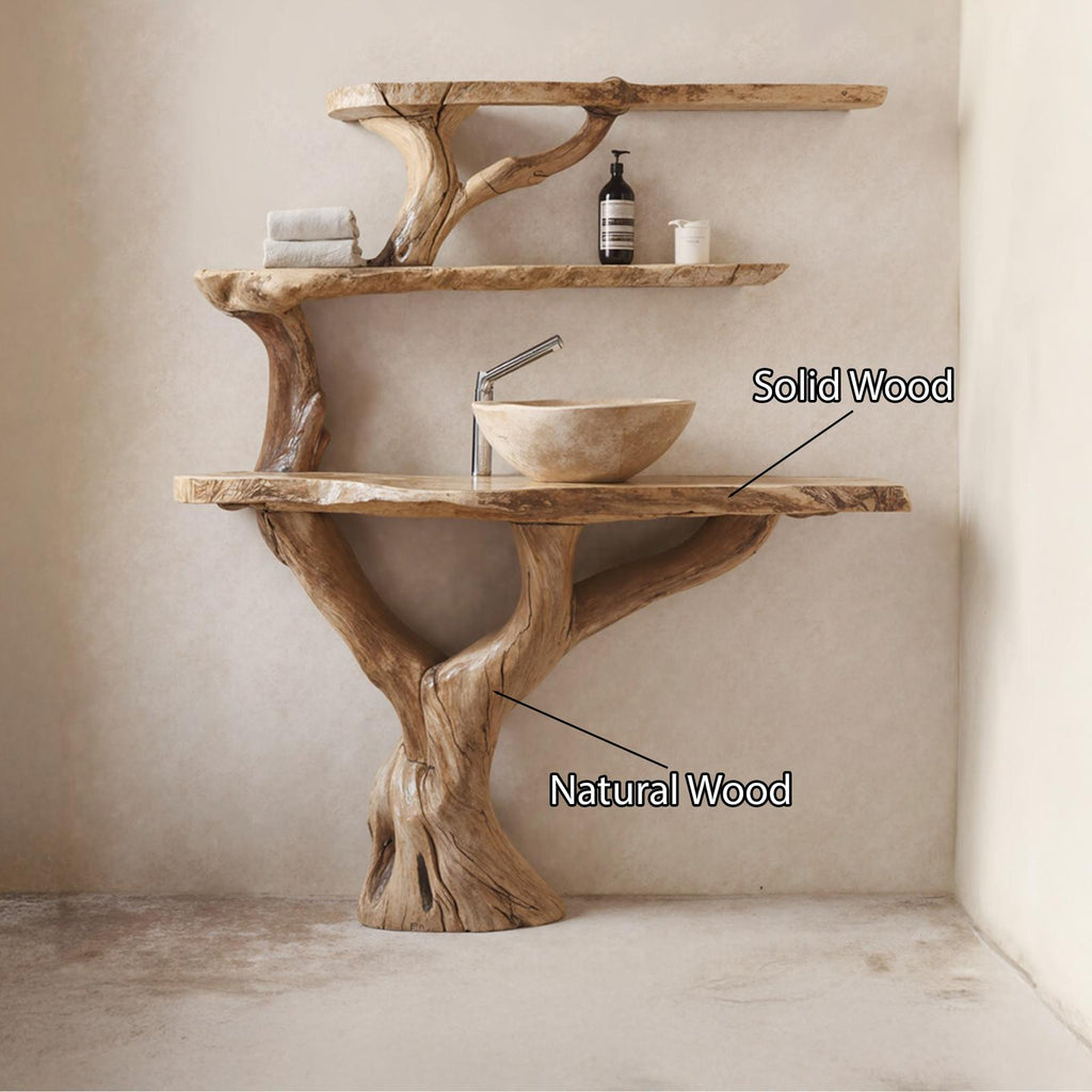 Live Edge Vanity Bathroom SILDTBRV009