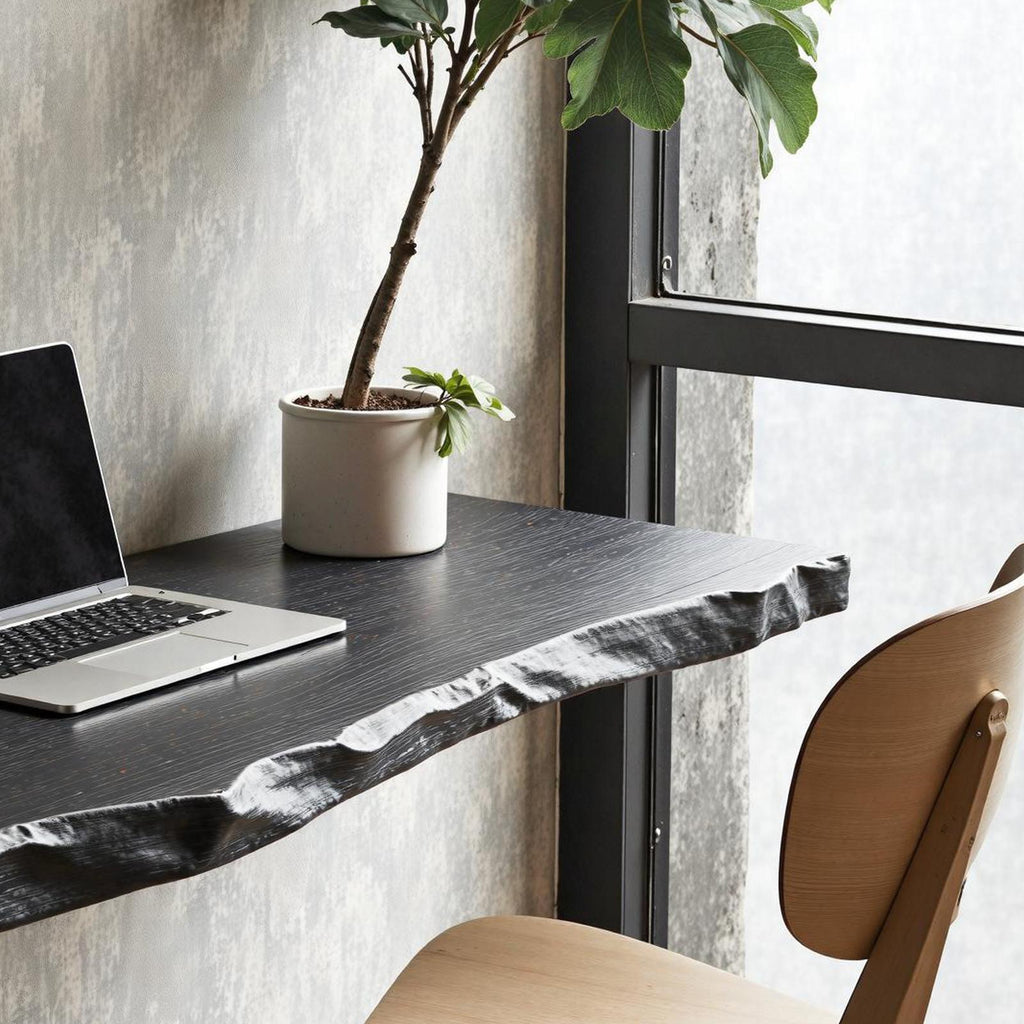 Farmhouse Wooden Floating Table For Furniture Decor