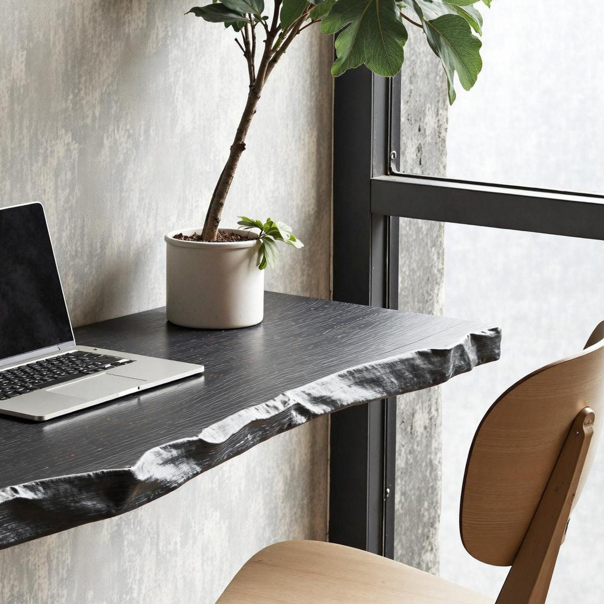 Farmhouse Wooden Floating Table For Furniture Decor