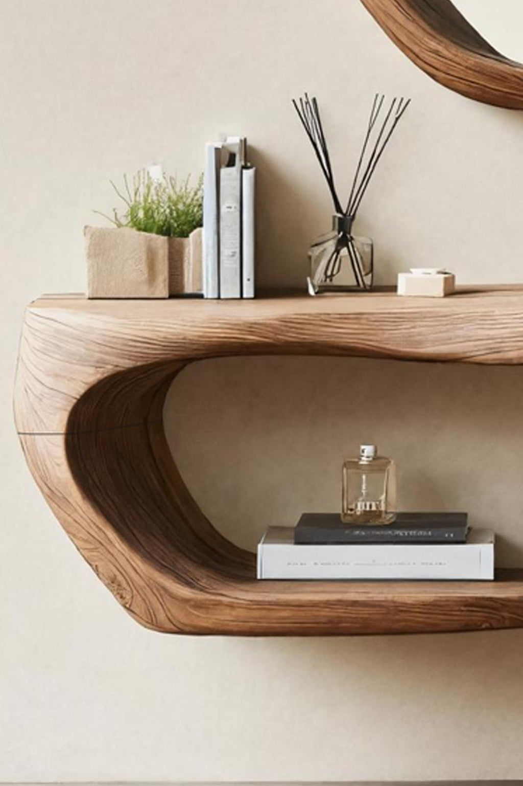 Handcrafted Live Edge Vanity for Stylish Bathroom Design